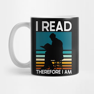 Read Therefore I Am Mug